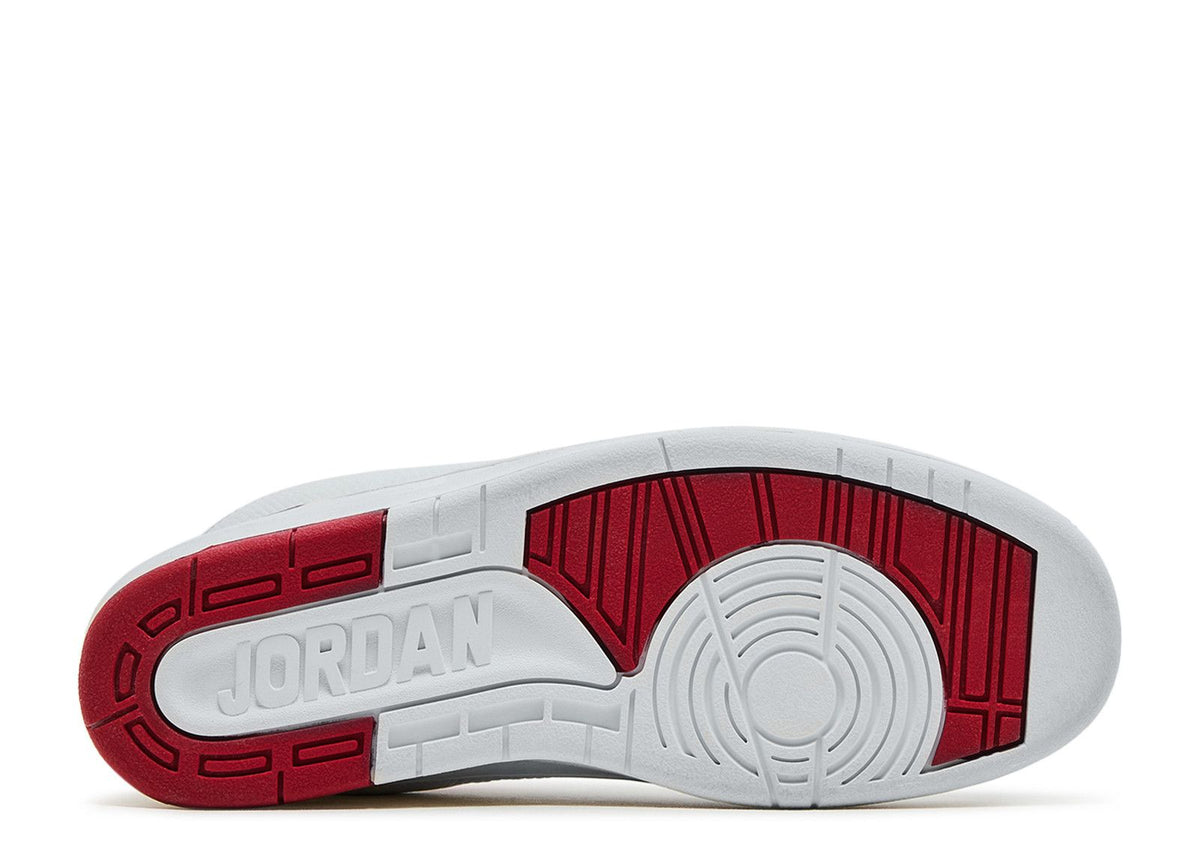 JORDAN 2 RETRO LOW 'WHITE VARSITY RED'