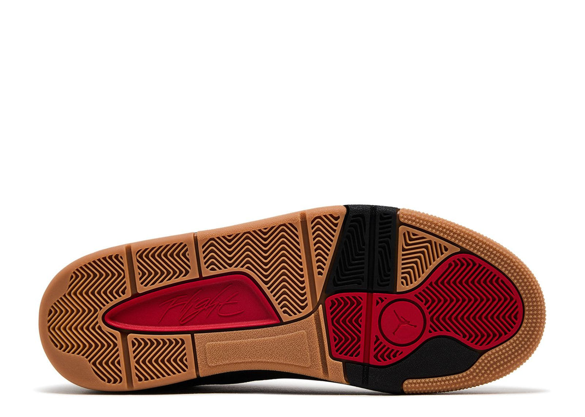 JORDAN FLIGHT COURT 'BLACK RED GUM'
