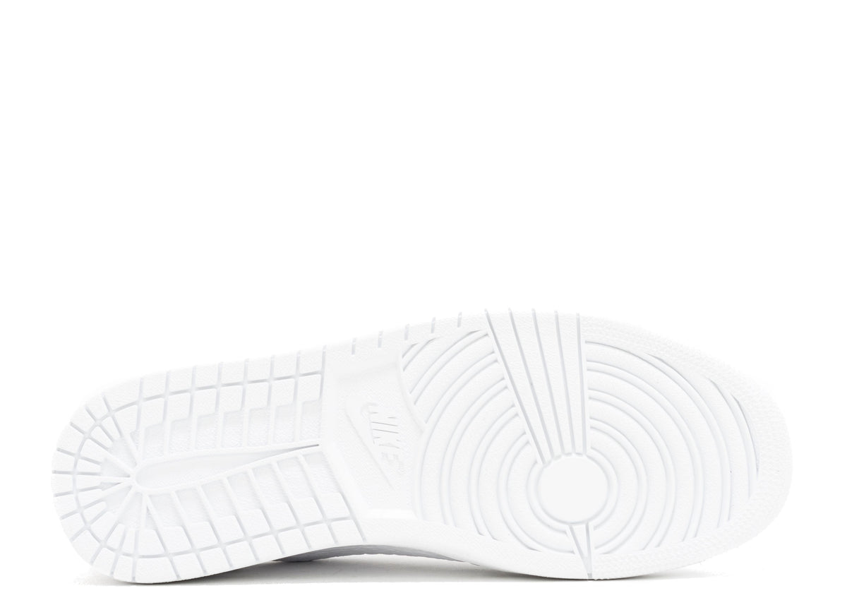 JORDAN 1 SWOOSHLESS 'TRIPLE WHITE'