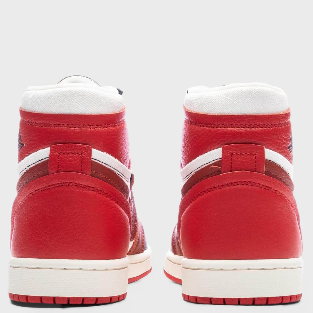 Women's Air Jordan 1 High MM - Sport Red/Dune Red/Black