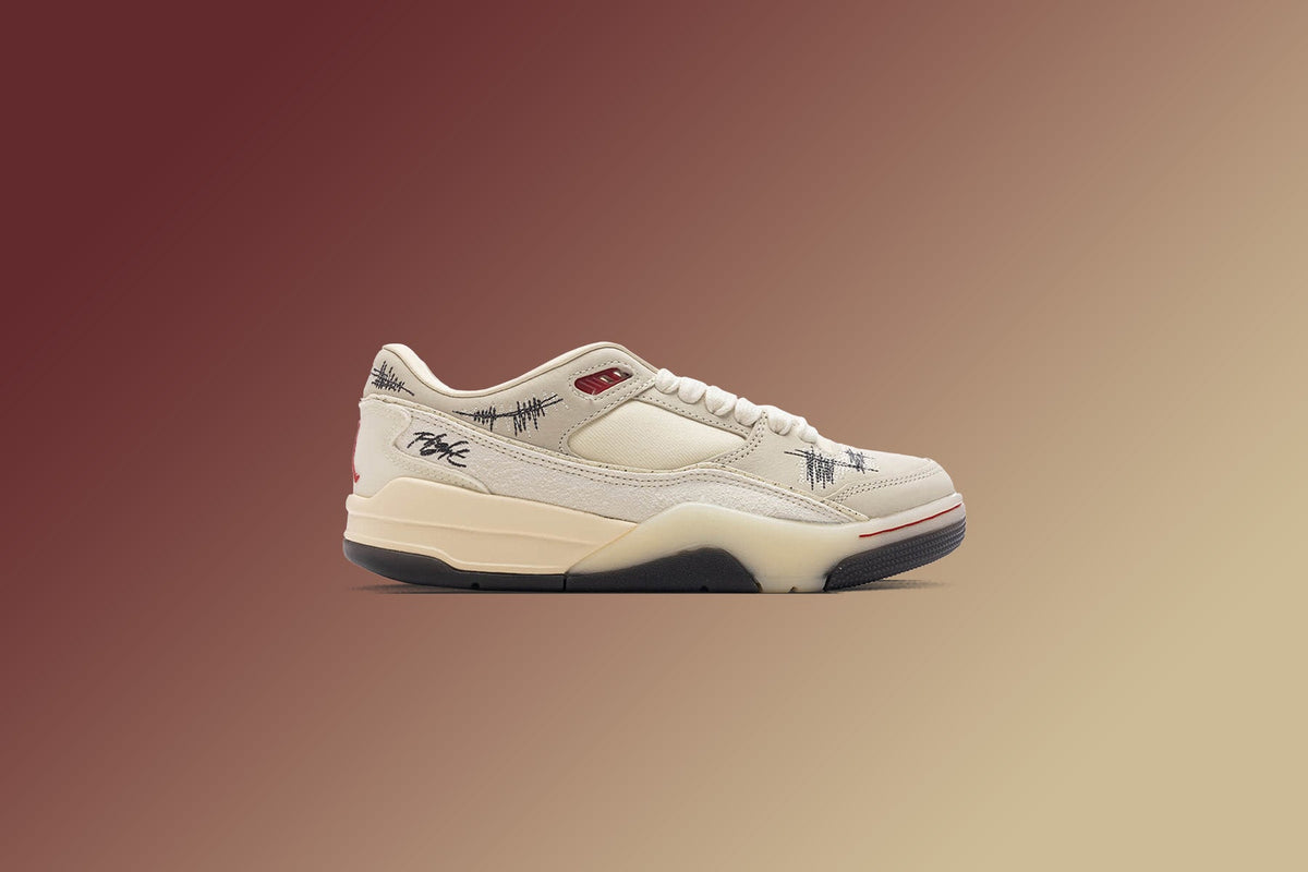 Women's Flight Court SP 'Crèpe' - Coconut Milk/Varsity Red/Muslin