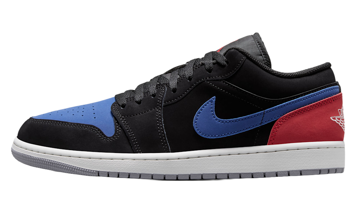 Air Jordan 1 Low "Black True Blue Summit White" 553558 049