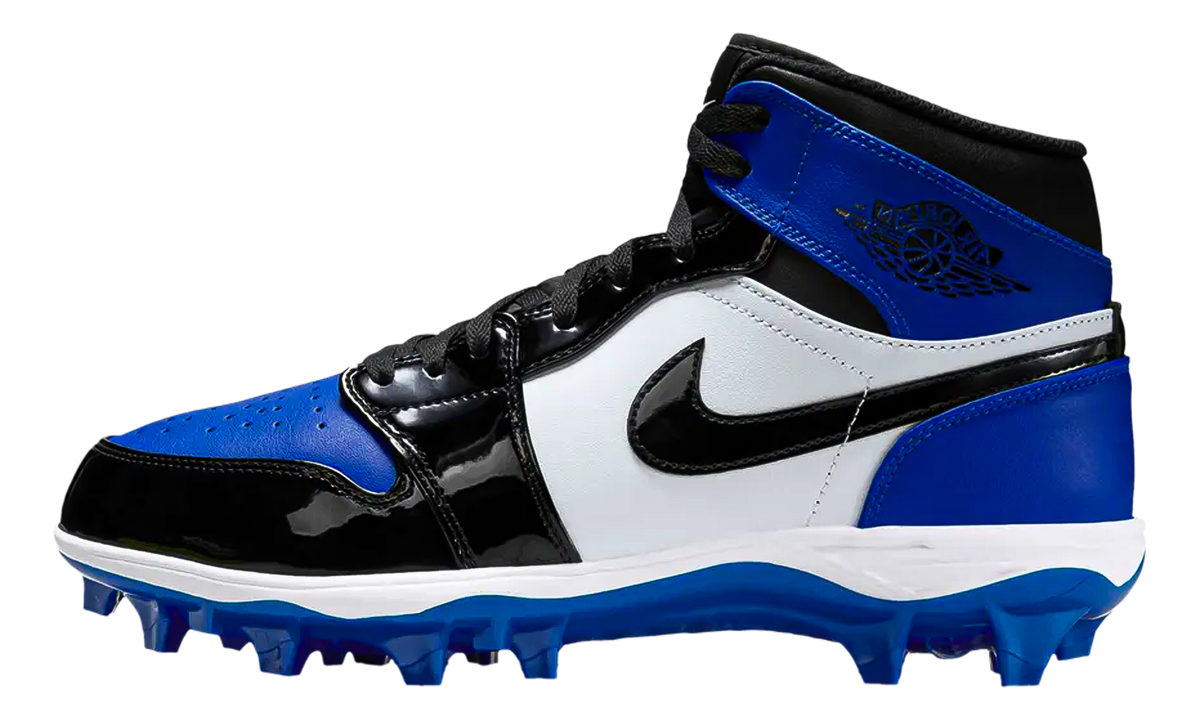 Jordan 1 Mid TD Cleat "Game Royal Patent" FJ6805 401