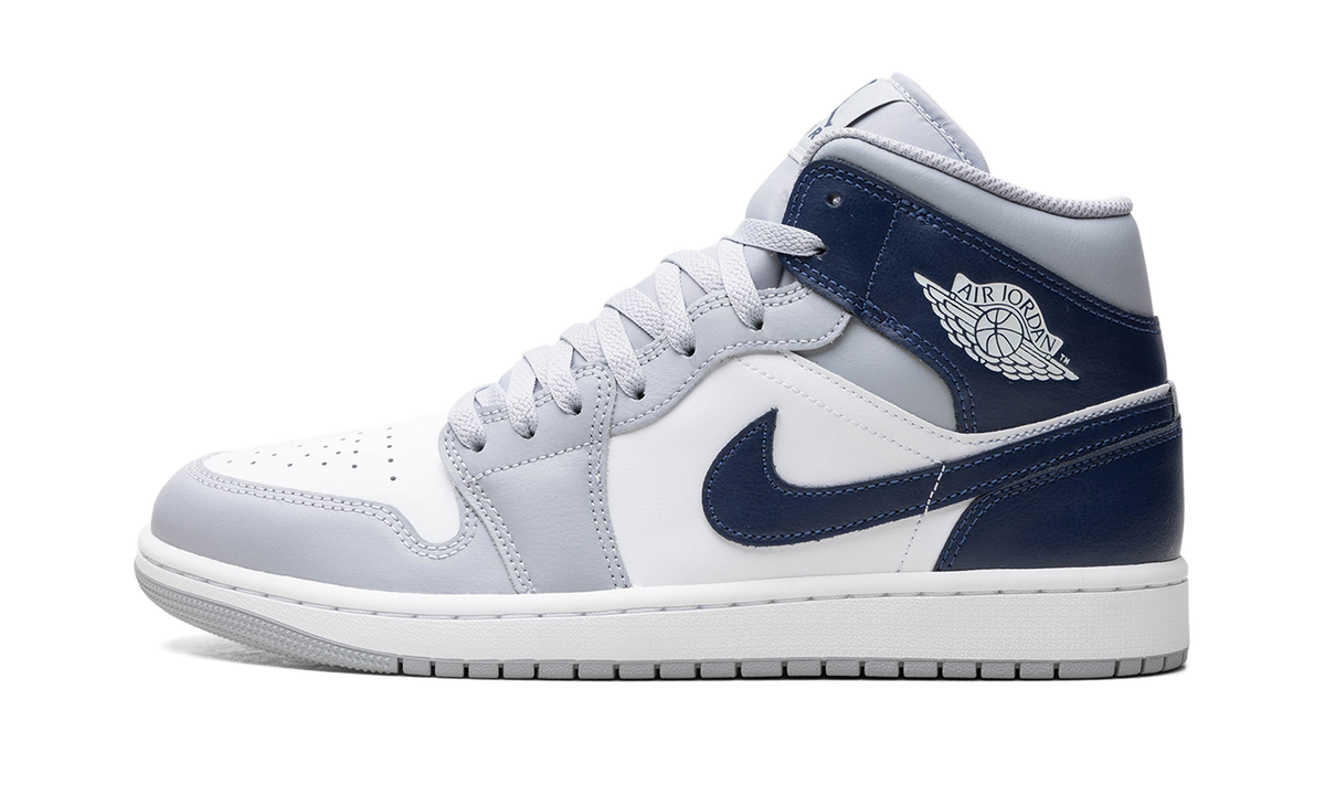 Air Jordan 1 Mid "Wolf Grey Midnight Navy" DQ8426 104