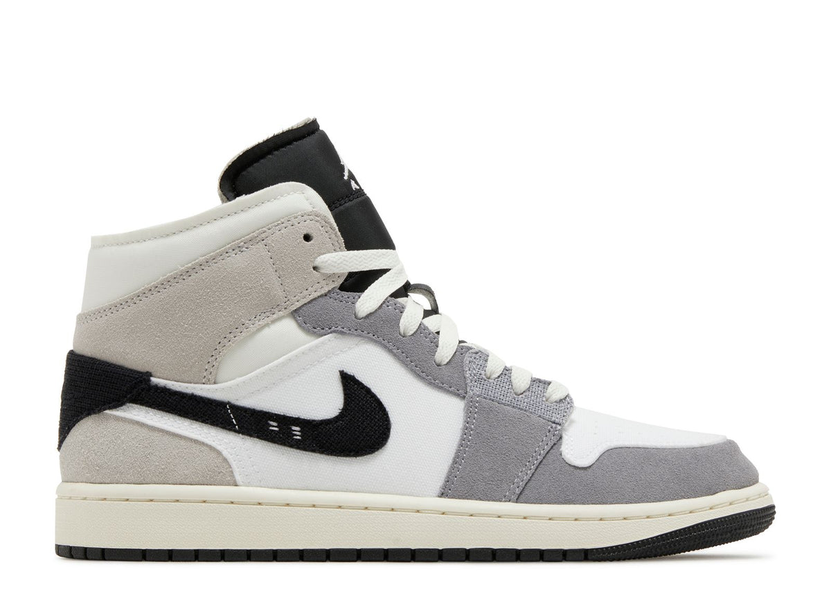 JORDAN 1 MID SE CRAFT 'INSIDE OUT - CEMENT GREY'