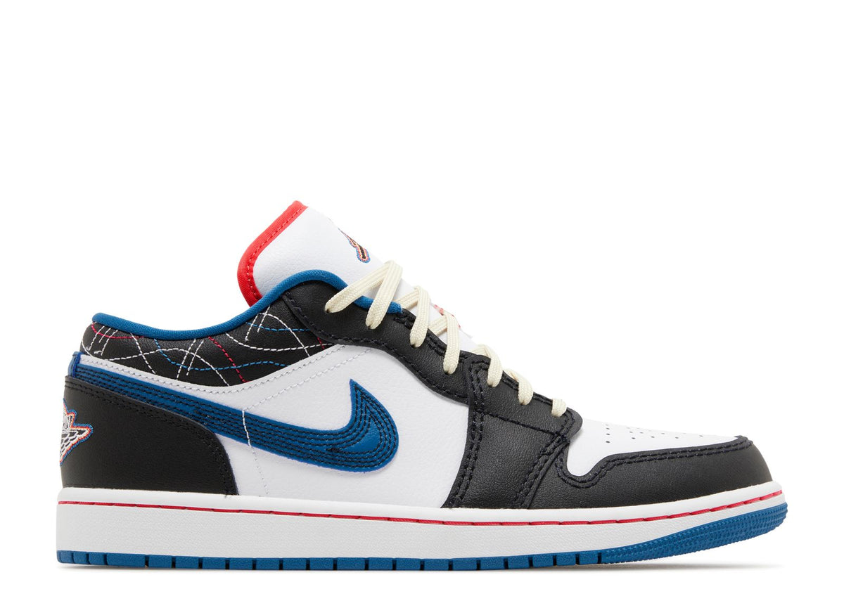JORDAN 1 LOW SE 'INDUSTRIAL BLUE SASHIKO'