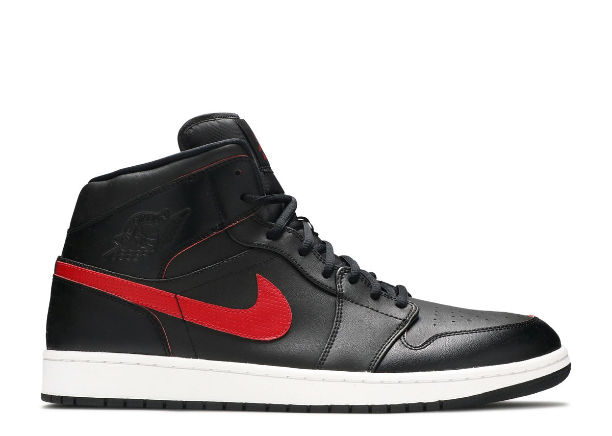 JORDAN 1 RETRO MID 'BLACK TEAM RED'