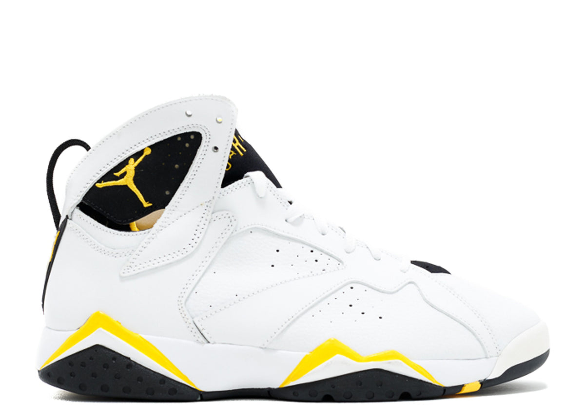 WMNS JORDAN 7 RETRO 'WHITE VARSITY MAIZE'