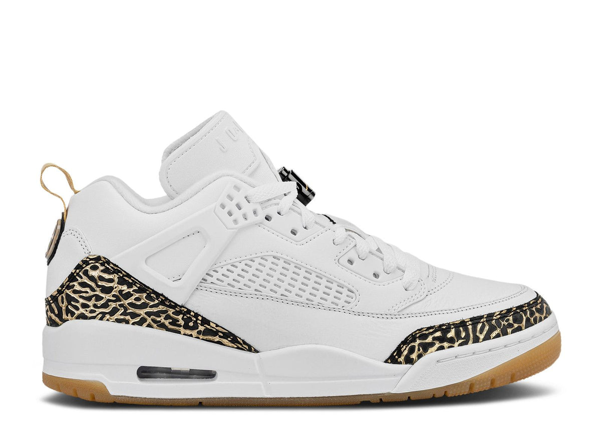 JORDAN SPIZIKE LOW 'WHITE BLACK METALLIC GOLD'