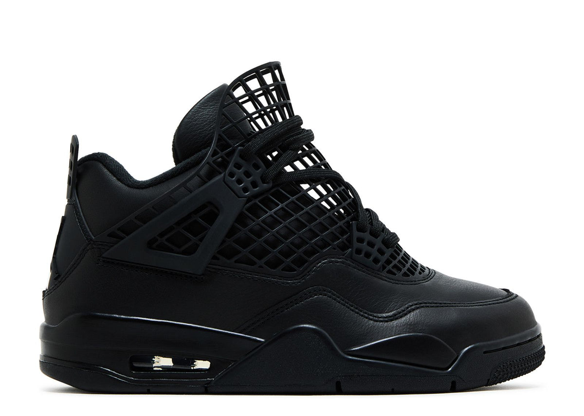 WMNS JORDAN 4 RETRO 'NET - BLACK'