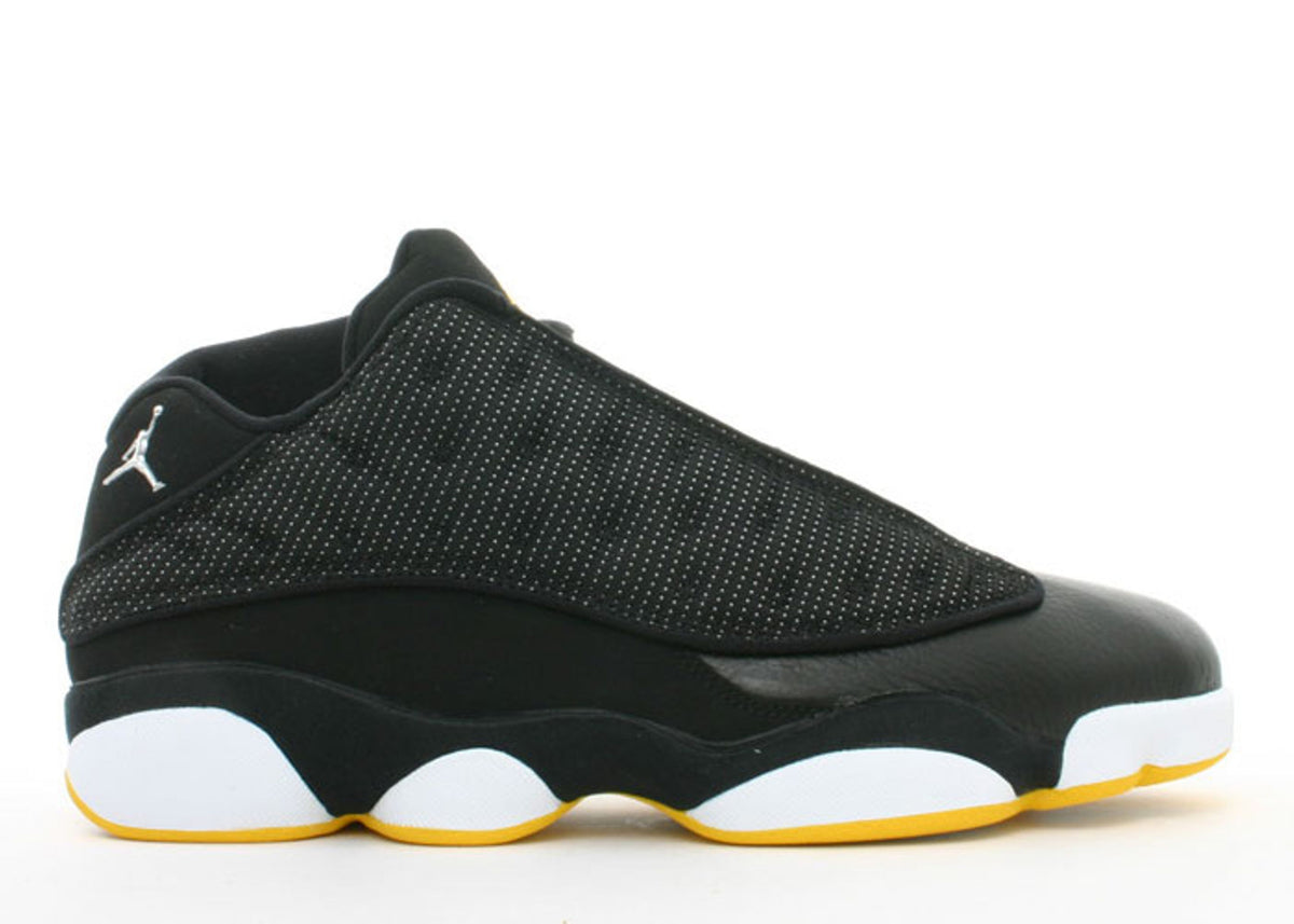 JORDAN 13 RETRO LOW 'BLACK VARSITY MAIZE'