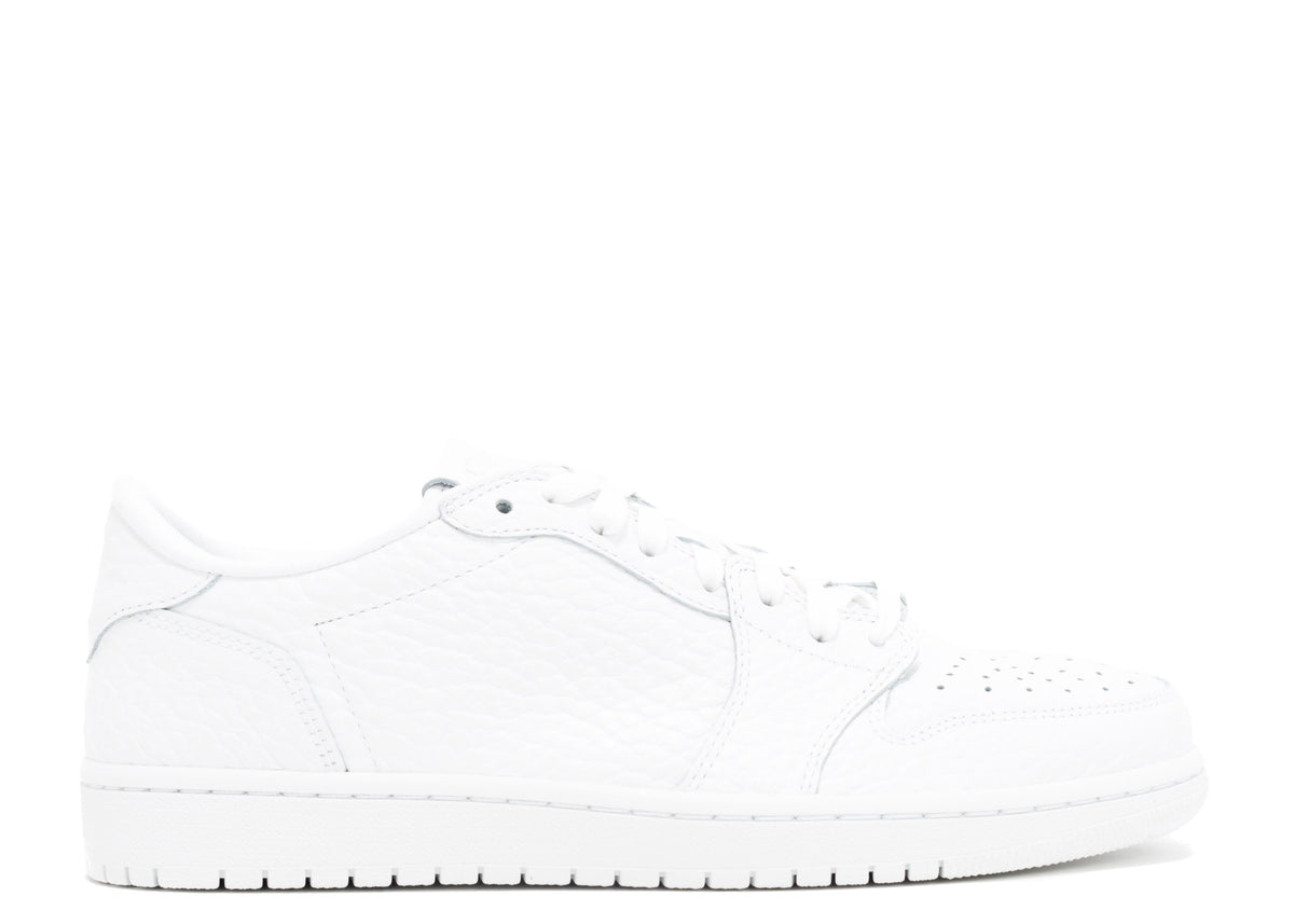 JORDAN 1 SWOOSHLESS 'TRIPLE WHITE'