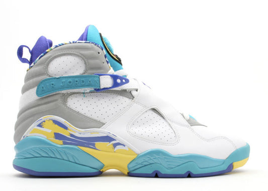 WMNS JORDAN 8 RETRO 'WHITE AQUA'