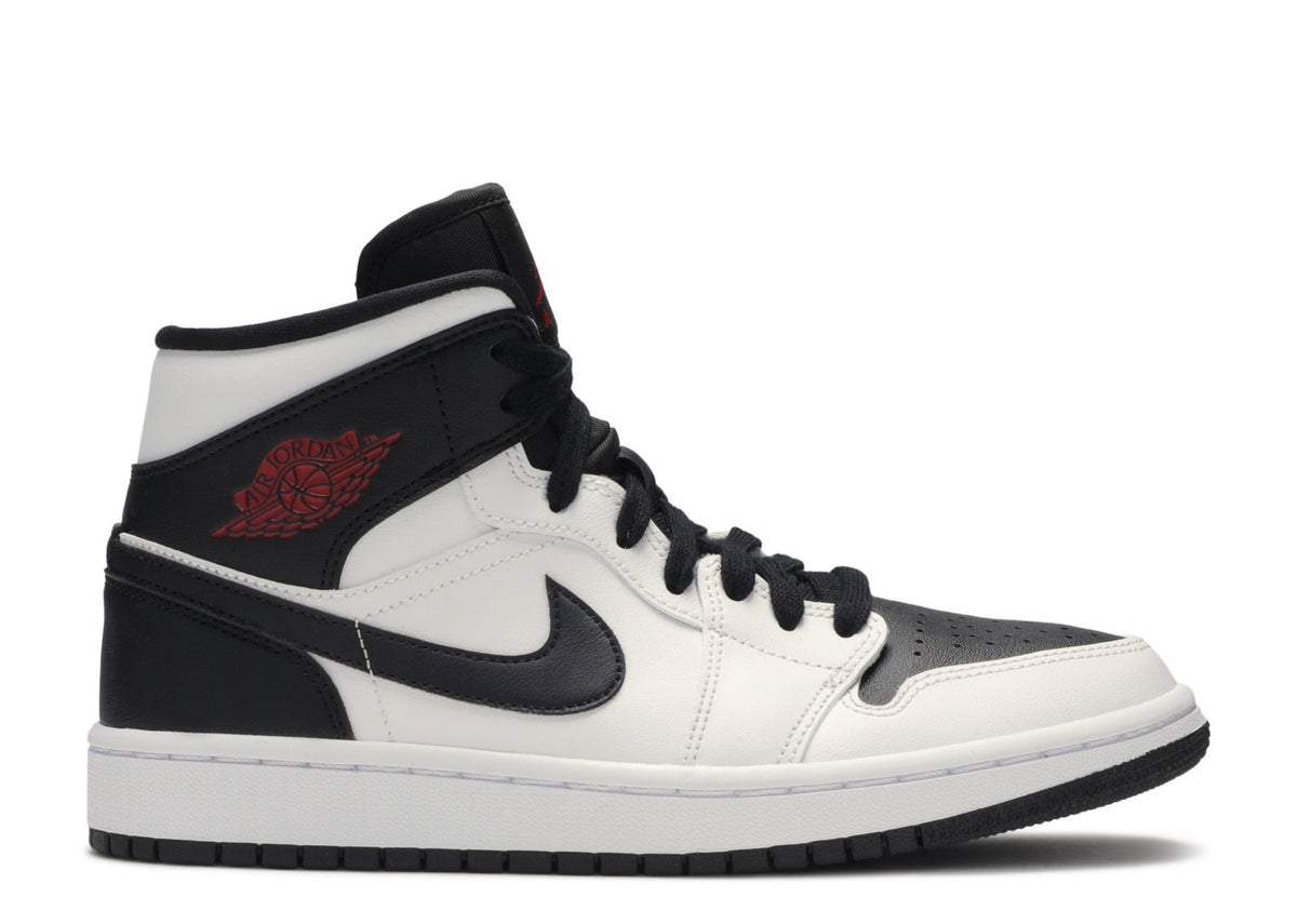 WMNS JORDAN 1 MID 'WHITE BLACK'