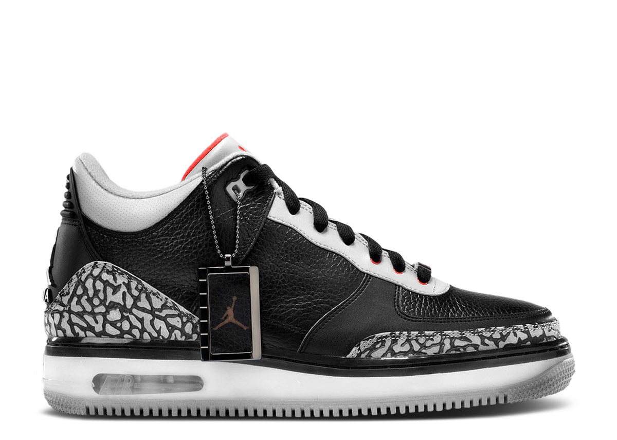 JORDAN FUSION 3 'BLACK CEMENT'