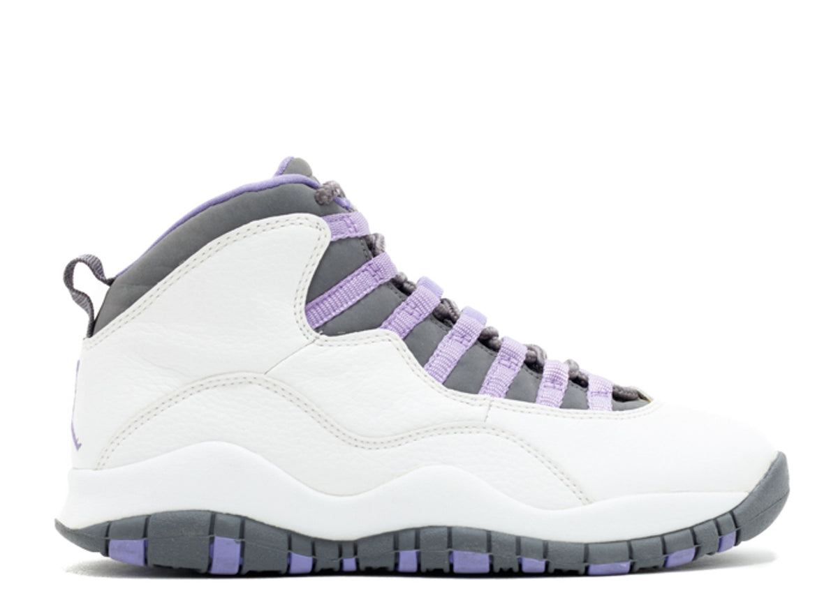 WMNS JORDAN 10 RETRO 'WHITE MEDIUM VIOLET'