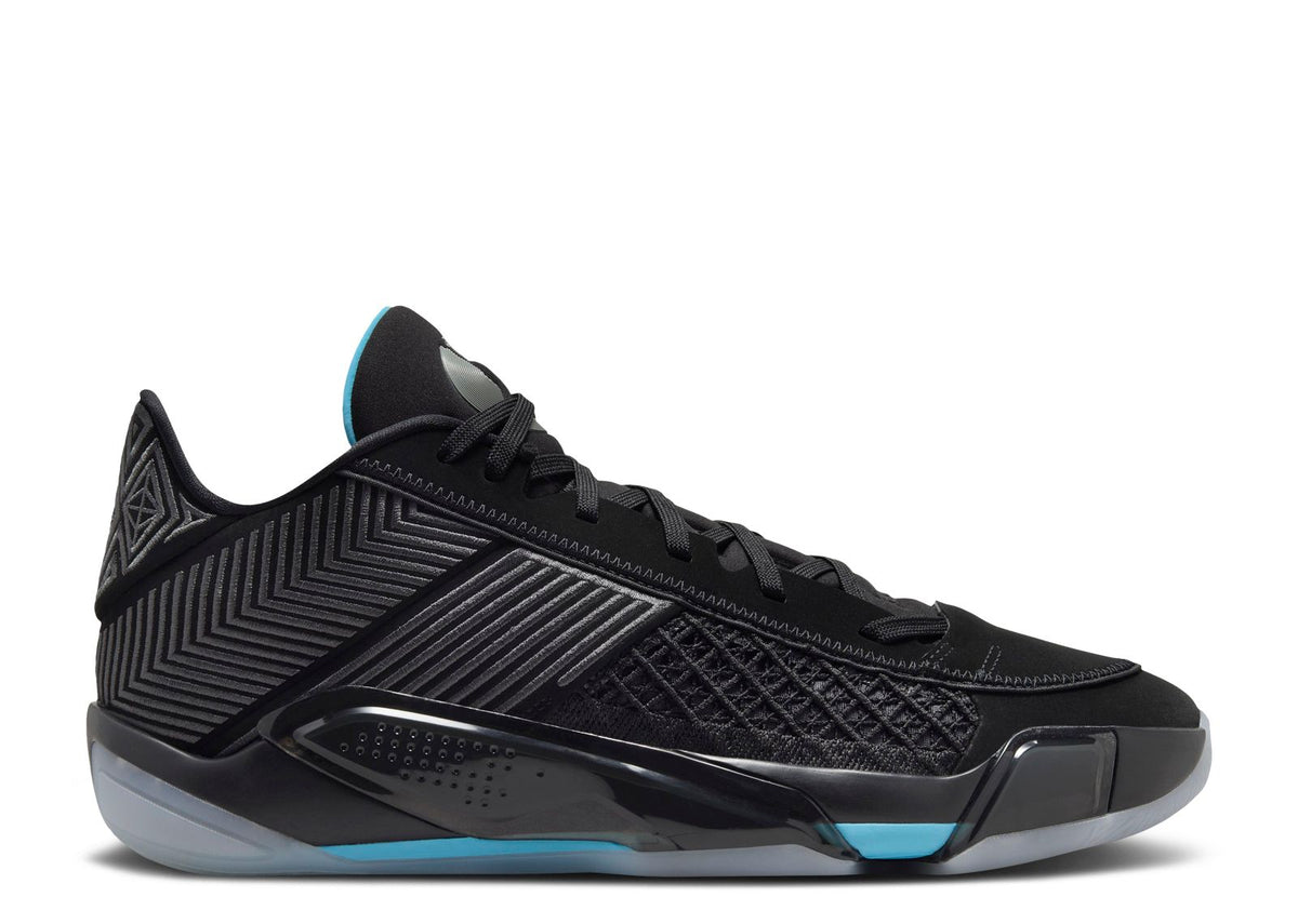 JORDAN 38 LOW 'BLACK GAMMA BLUE'