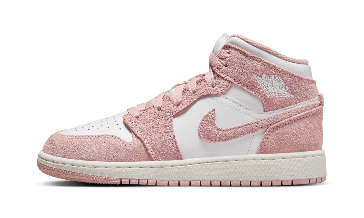 Air Jordan 1 Mid SE GS "LEGEND PINK" FN7432 161