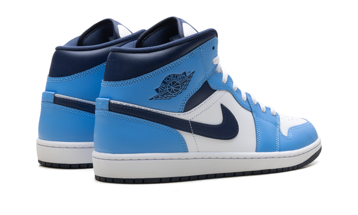 Jordan 1 Mid "University Blue Midnight Navy" DQ8426 405