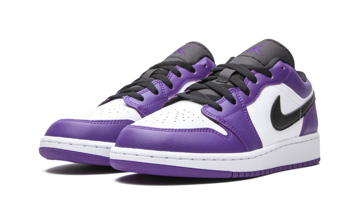 Air Jordan 1 Low GS "Court Purple" 553560 500