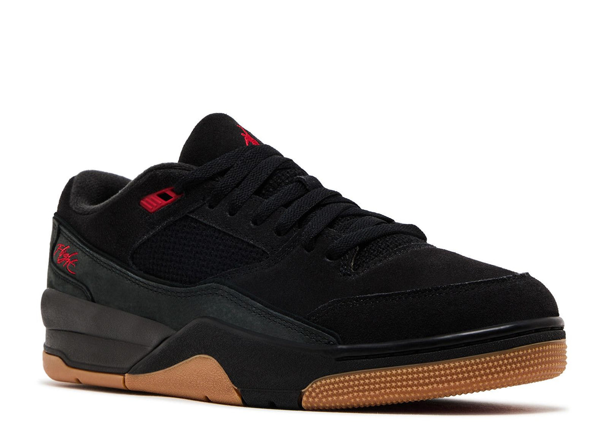 JORDAN FLIGHT COURT 'BLACK RED GUM'
