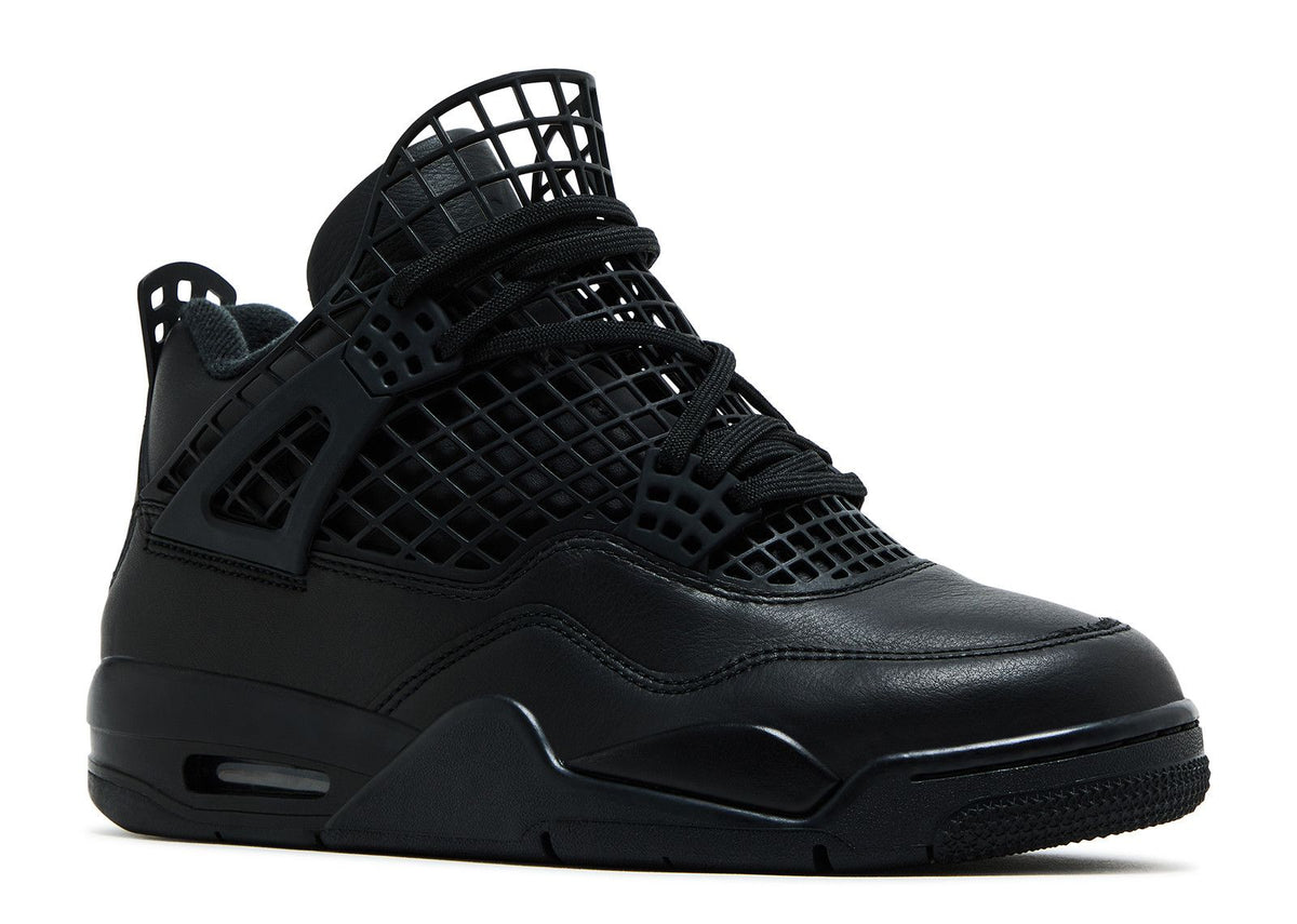 WMNS JORDAN 4 RETRO 'NET - BLACK'