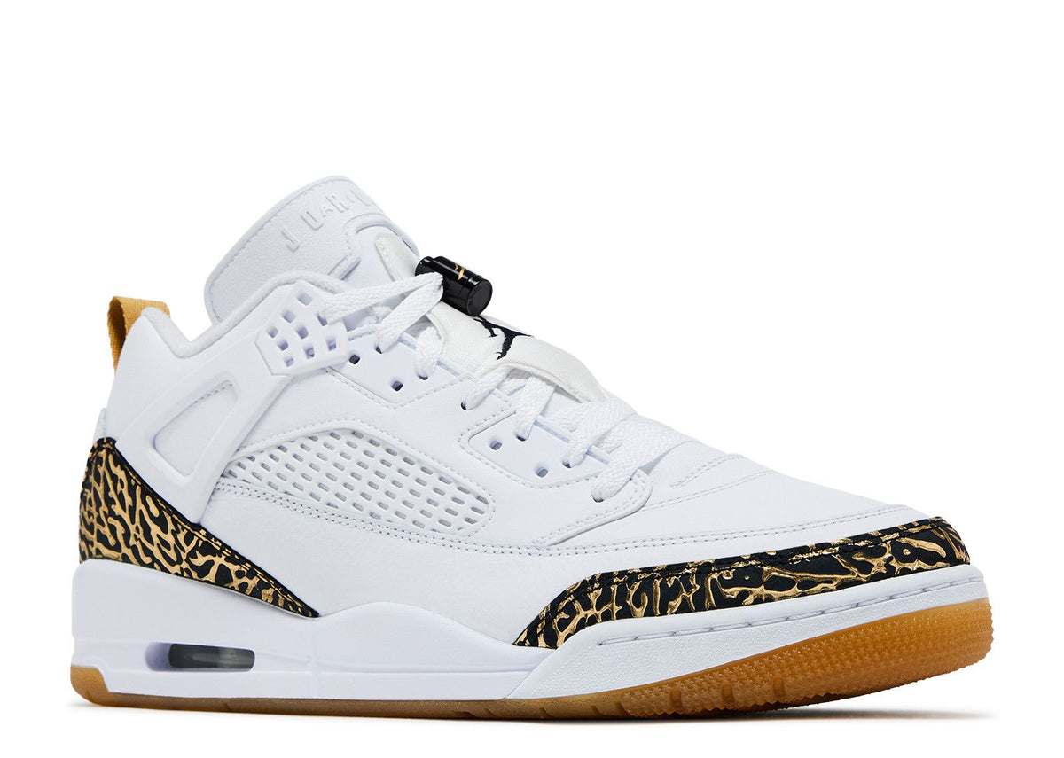 JORDAN SPIZIKE LOW 'WHITE BLACK METALLIC GOLD'