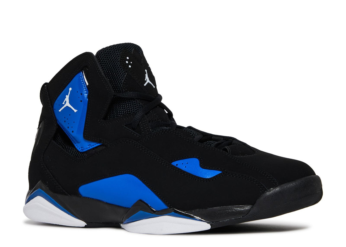 JORDAN TRUE FLIGHT 'BLACK GAME ROYAL'