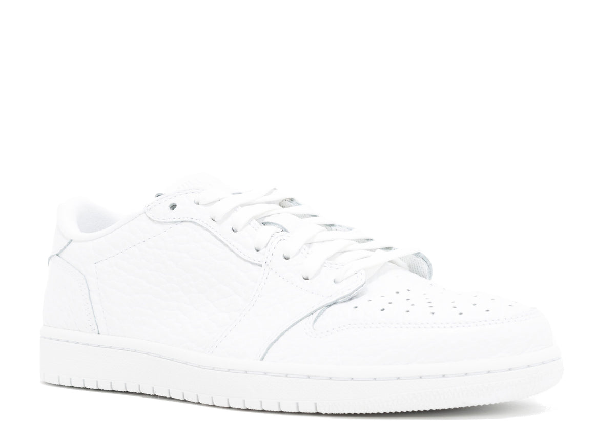 JORDAN 1 SWOOSHLESS 'TRIPLE WHITE'
