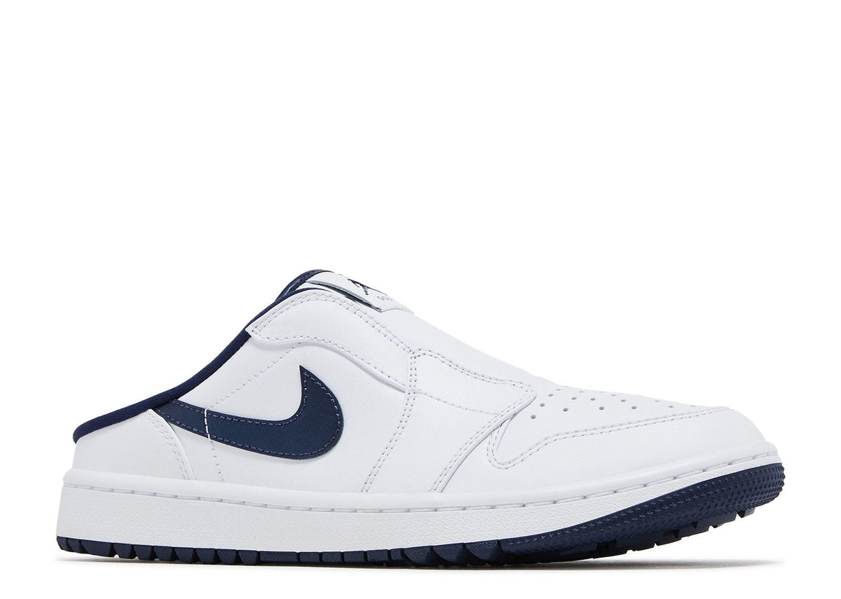 JORDAN 1 MULE GOLF 'WHITE MIDNIGHT NAVY'