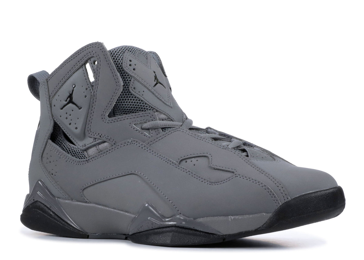 JORDAN TRUE FLIGHT MID 'COOL GREY BLACK'
