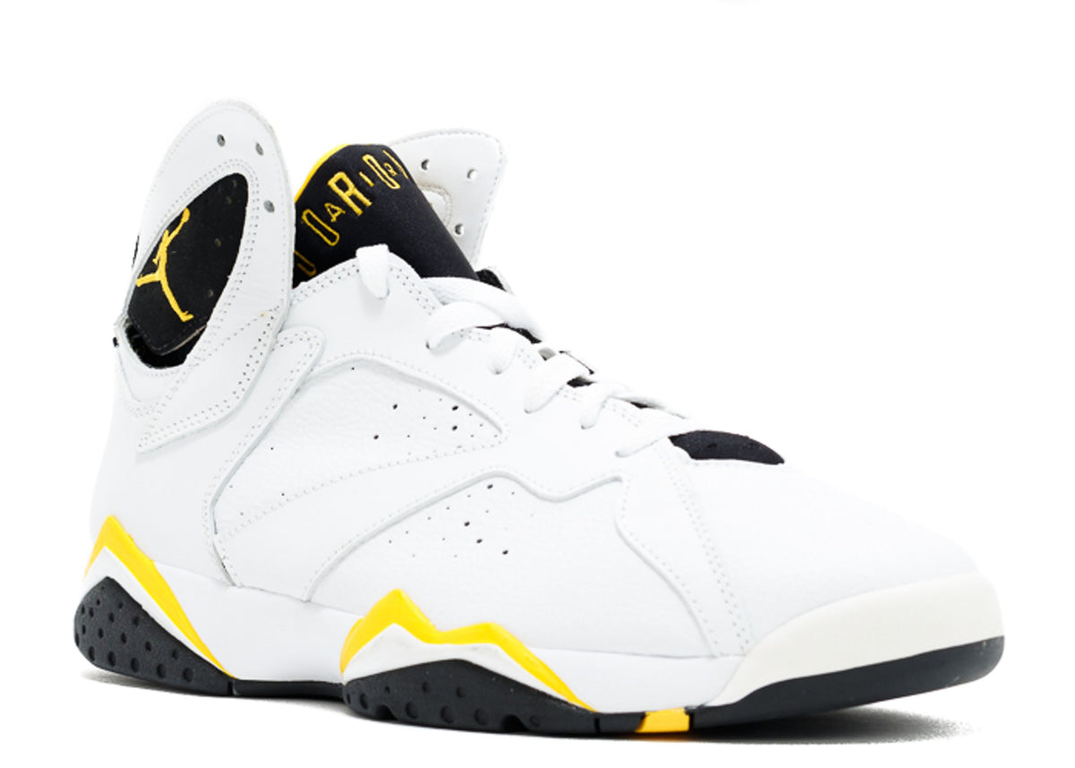 WMNS JORDAN 7 RETRO 'WHITE VARSITY MAIZE'