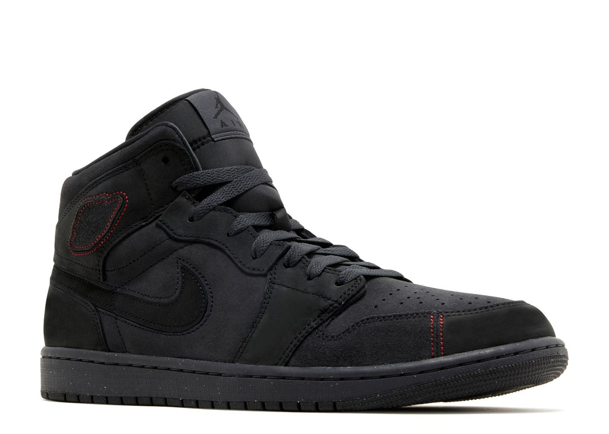 JORDAN 1 MID SE CRAFT 'DARK SMOKE RED'