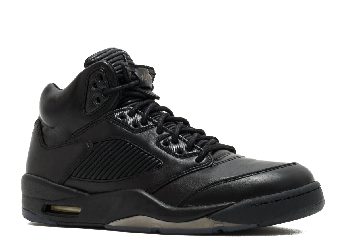 JORDAN 5 RETRO PREMIUM 'TRIPLE BLACK'