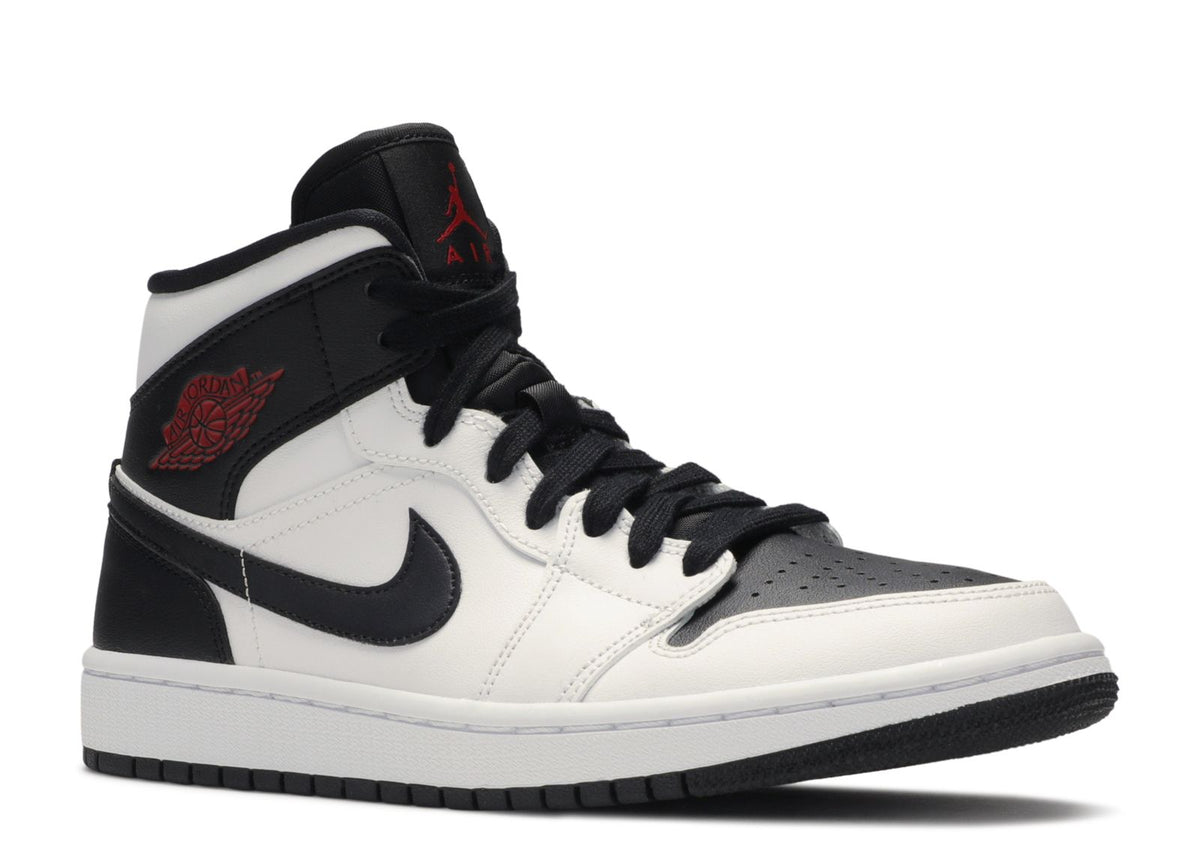 WMNS JORDAN 1 MID 'WHITE BLACK'