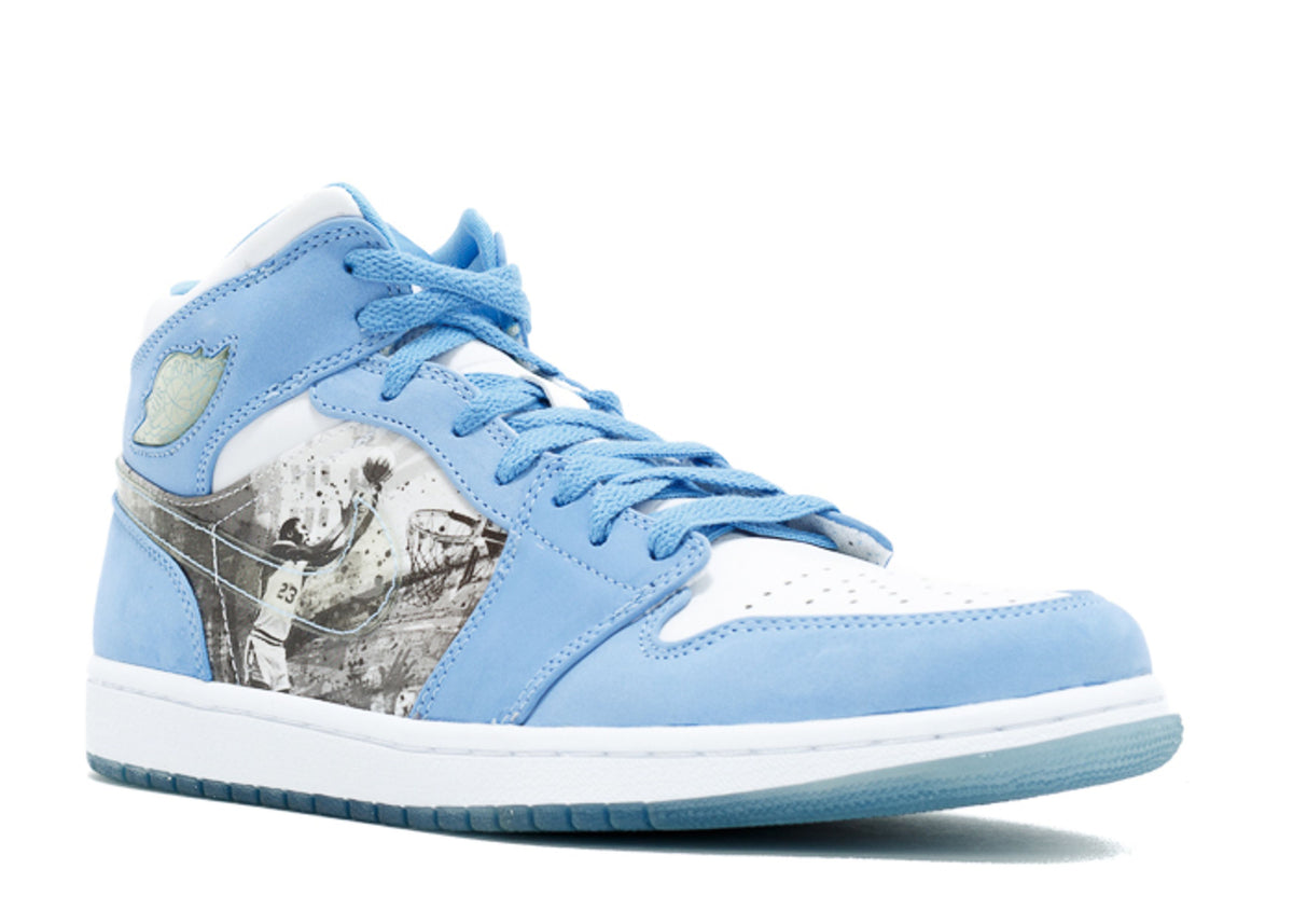 JORDAN 1 RETRO ALPHA 'WHITE UNIVERSITY BLUE'