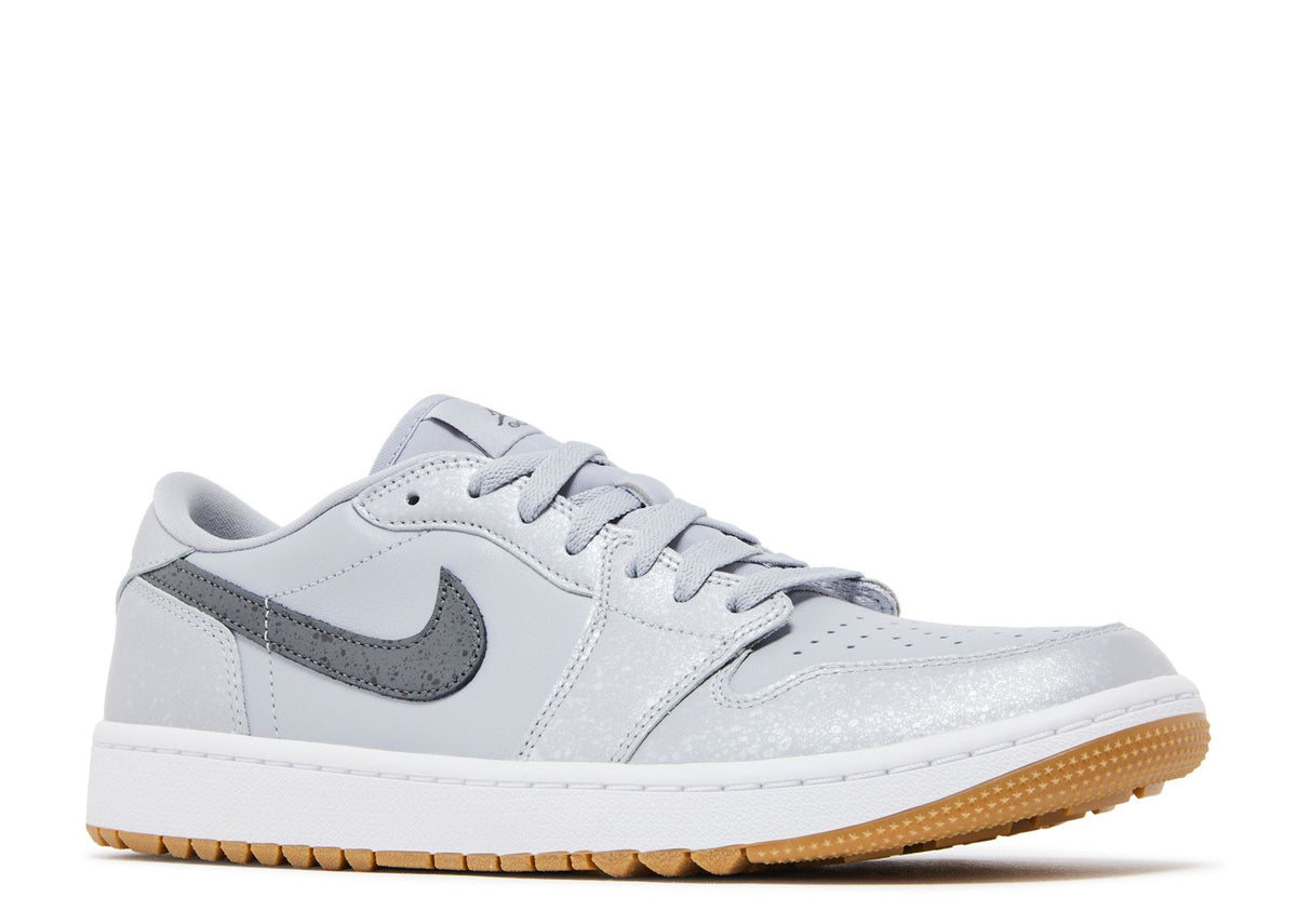 JORDAN 1 LOW GOLF 'WOLF GREY GUM'