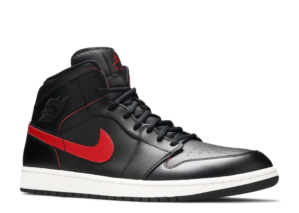 JORDAN 1 RETRO MID 'BLACK TEAM RED'