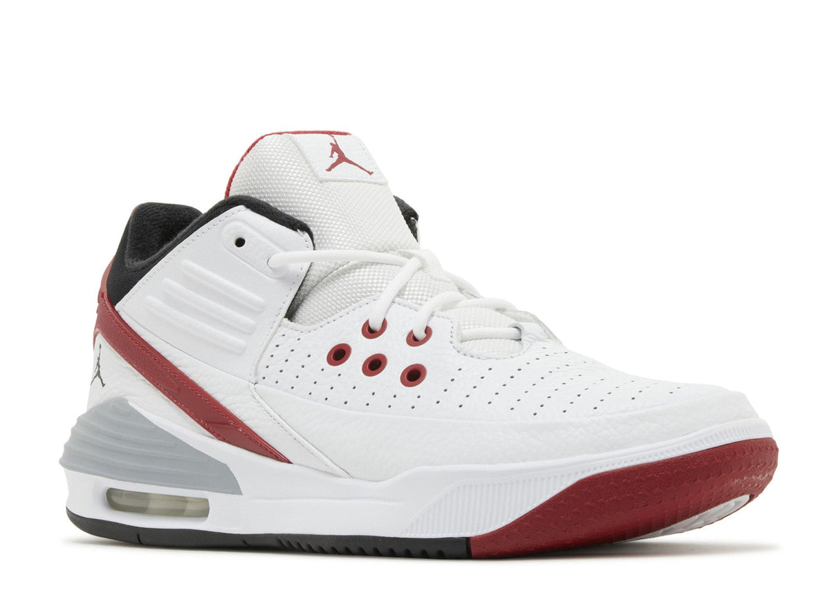 JORDAN MAX AURA 5 'WHITE VARSITY RED'
