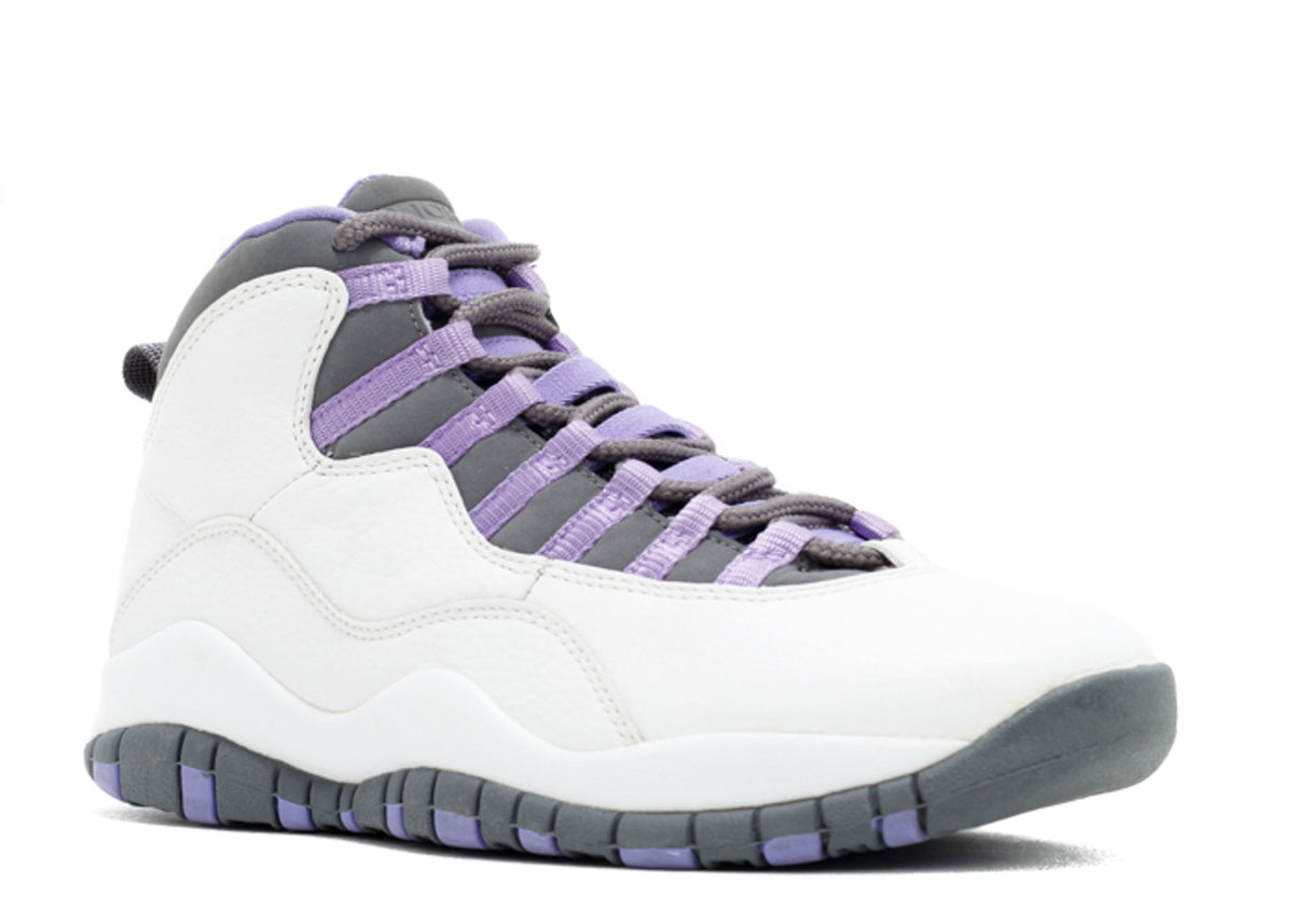 WMNS JORDAN 10 RETRO 'WHITE MEDIUM VIOLET'