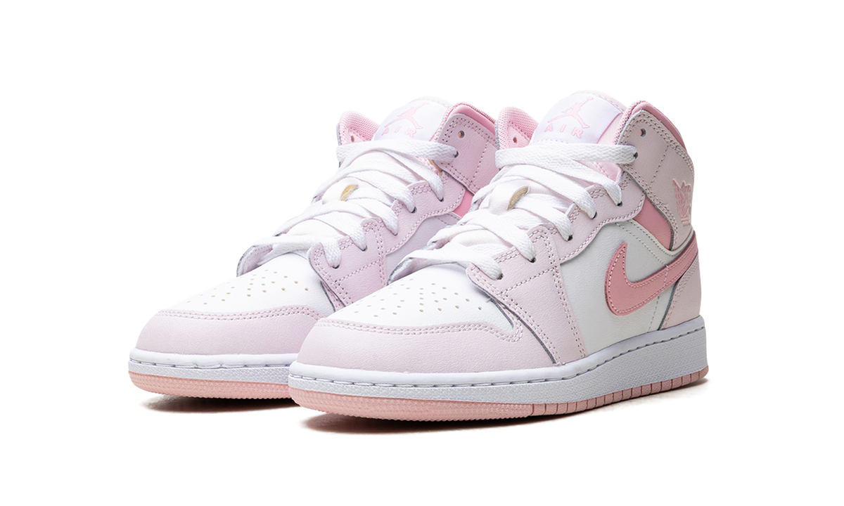 Jordan 1 Mid GS "Pearl Pink" DQ8423 600
