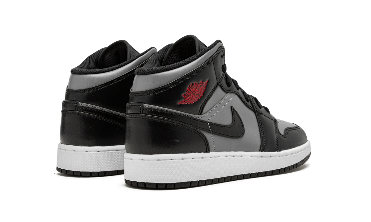 Air Jordan 1 Mid GS "Shadow / Red" 554725 096