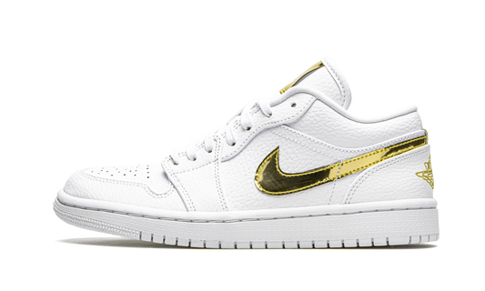 AIR JORDAN 1 Low SE WMNS "White Metallic Gold" CZ4776 100