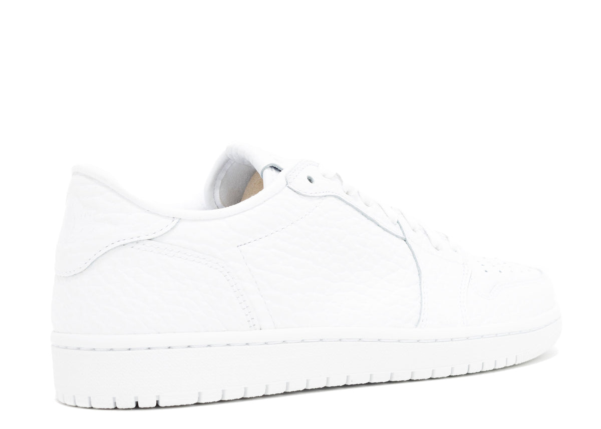 JORDAN 1 SWOOSHLESS 'TRIPLE WHITE'