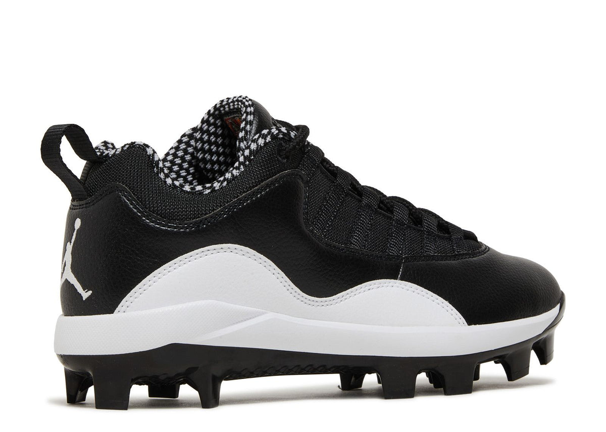 JORDAN 10 RETRO MCS LOW 'BLACK WHITE'