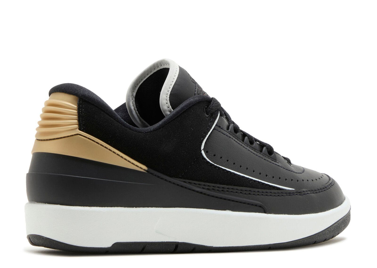 WMNS JORDAN 2 RETRO LOW 'BLACK METALLIC GOLD'
