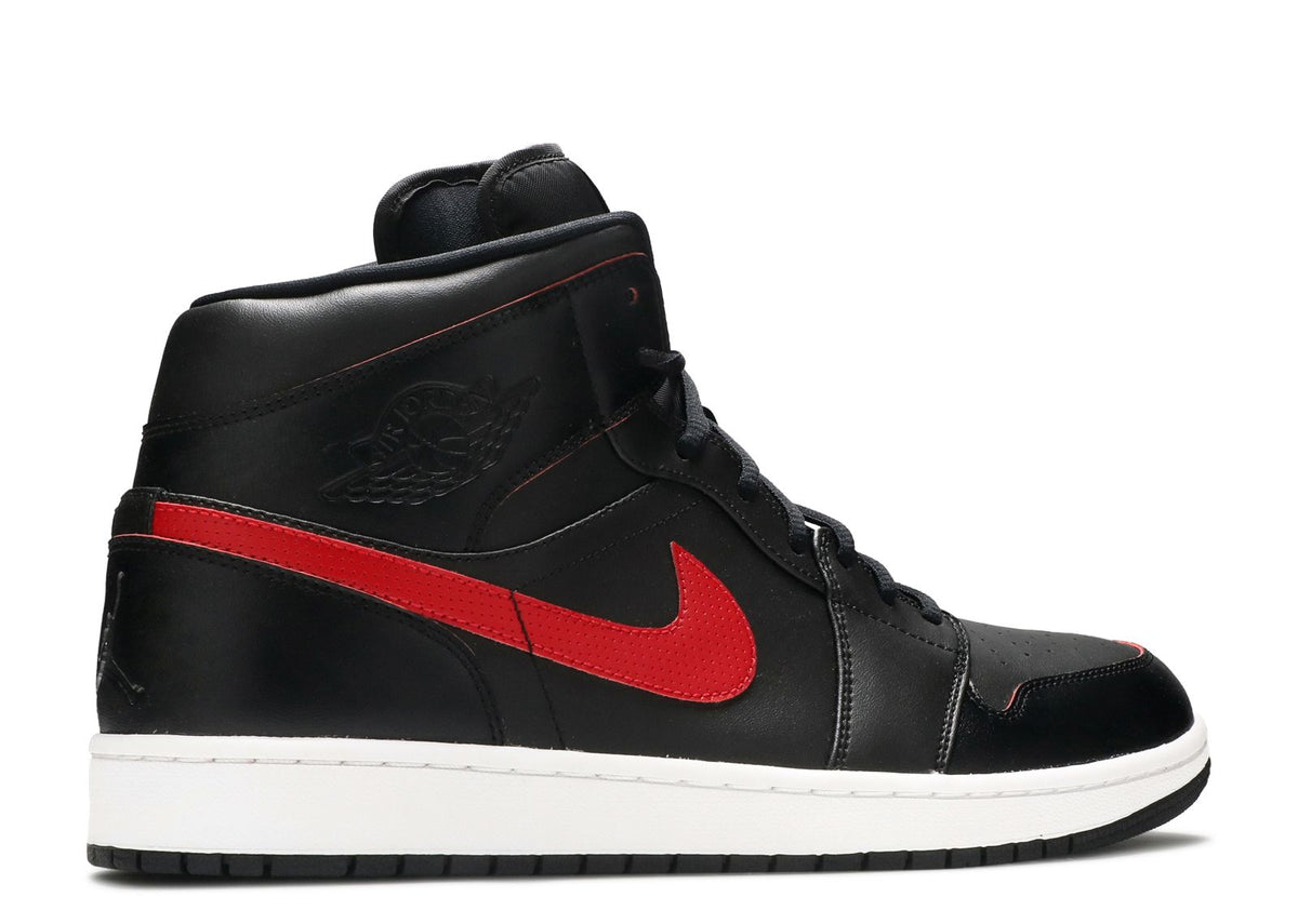JORDAN 1 RETRO MID 'BLACK TEAM RED'