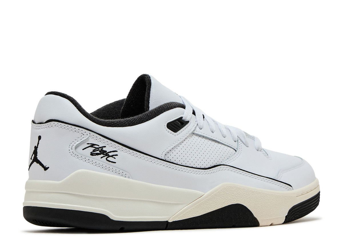 JORDAN FLIGHT COURT 'WHITE BLACK'