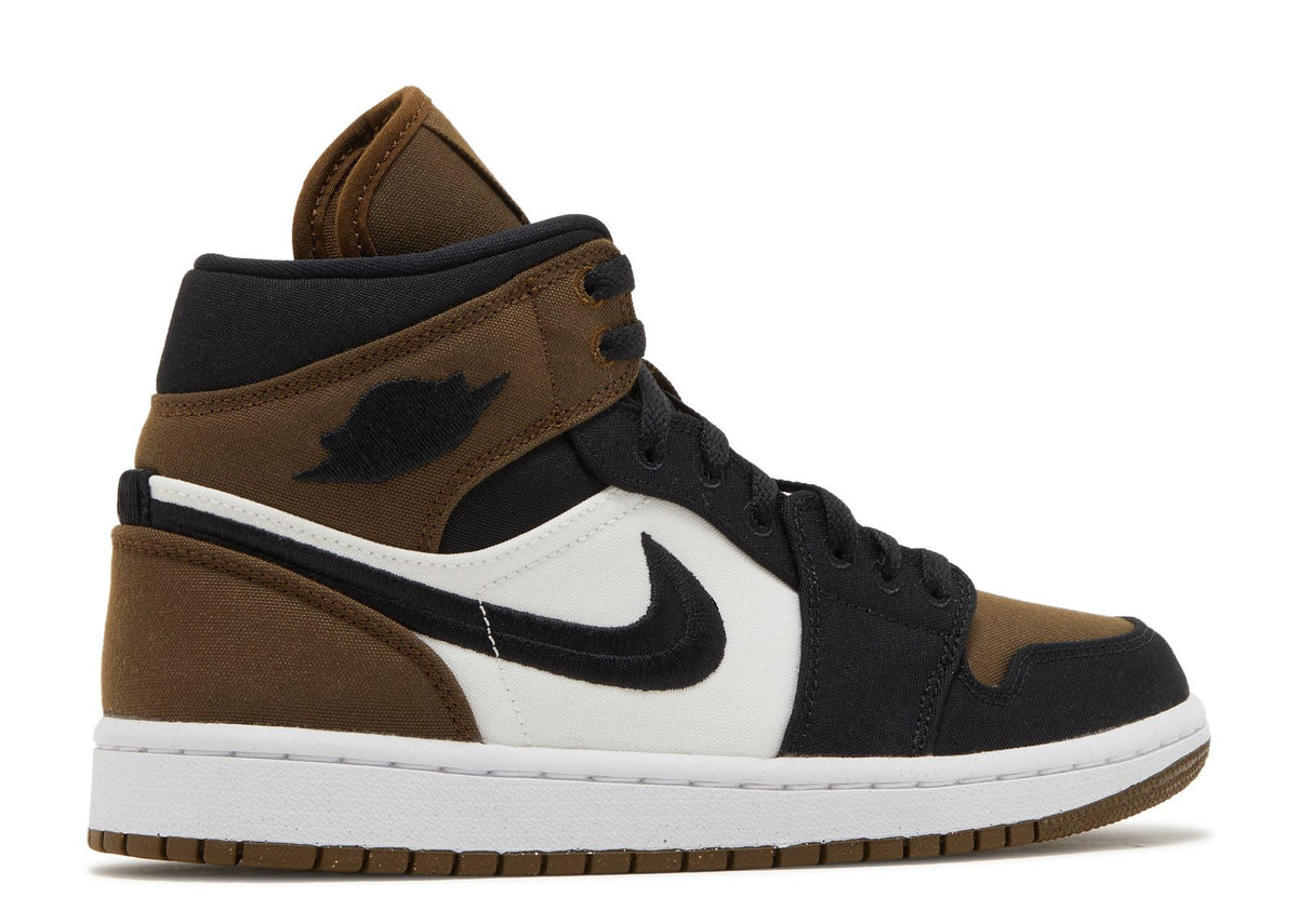 WMNS JORDAN 1 MID SE 'OLIVE TOE'