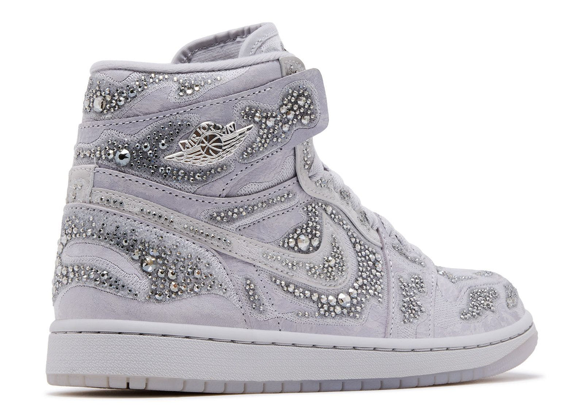 SWAROVSKI X WMNS JORDAN 1 HIGH OG 'VAST GREY'